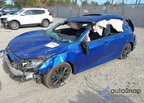 2020 Honda Civic Ex-L from USA, damaged, VIN SHHFK7H8XLU405553